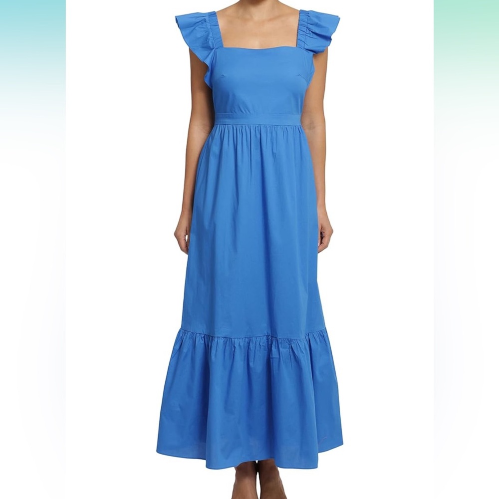 London Times Blue Maxi Dress | sz 12